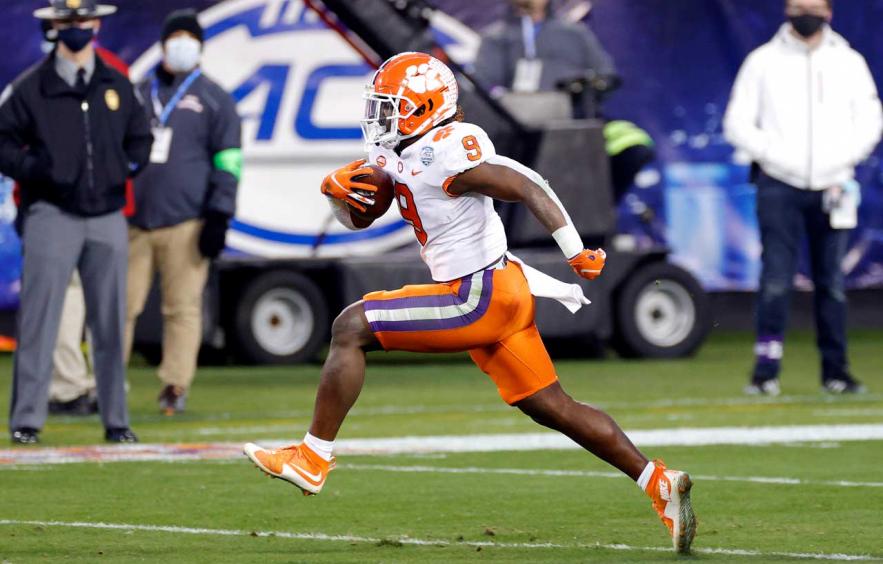 2021 NFL Draft Rookie Profile: RB Travis Etienne 2021 NFL Draft Rookie Profile: RB Travis Etienne