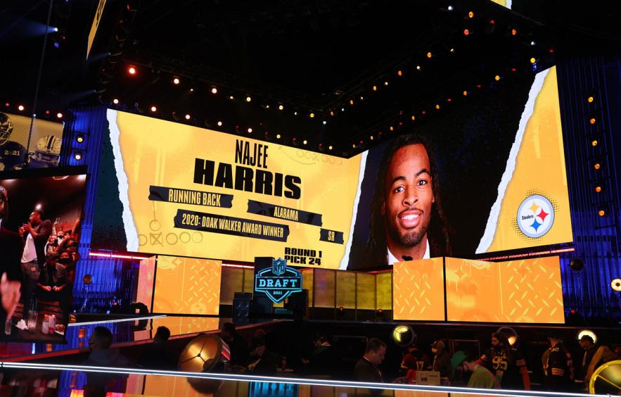 Najee Harris Landed in the Perfect Spot for Fantasy Goodness 