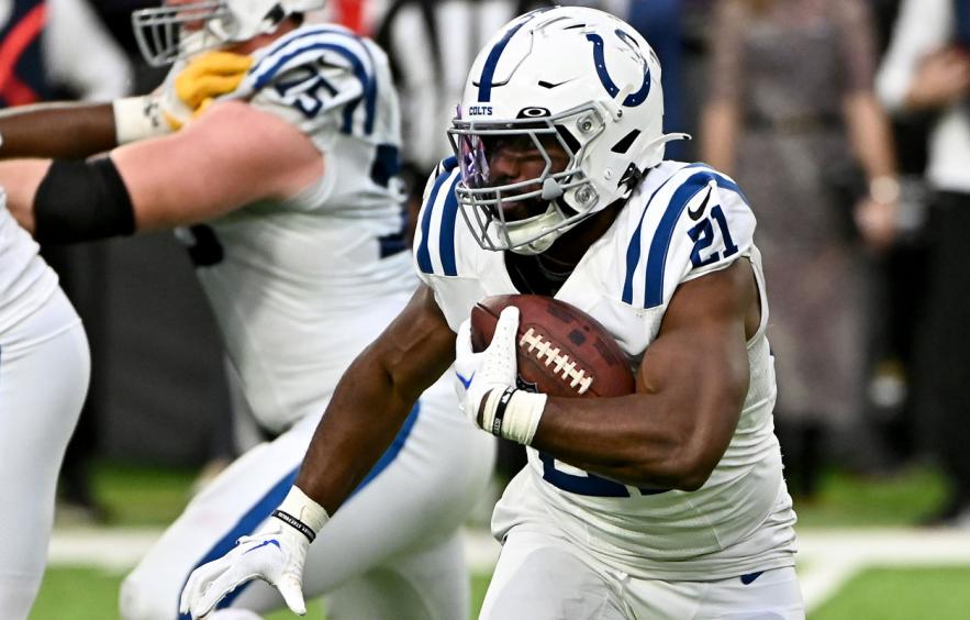 Indianapolis Colts RB Zack Moss Leads Week 16 Waiver Wire Bids