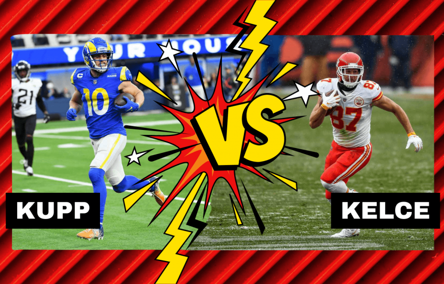 Fantasy Football Debate: Travis Kelce vs. Cooper Kupp