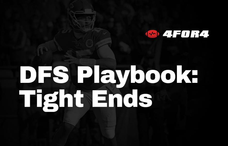 NFL DFS Playbook: Tight End Strategy Guide