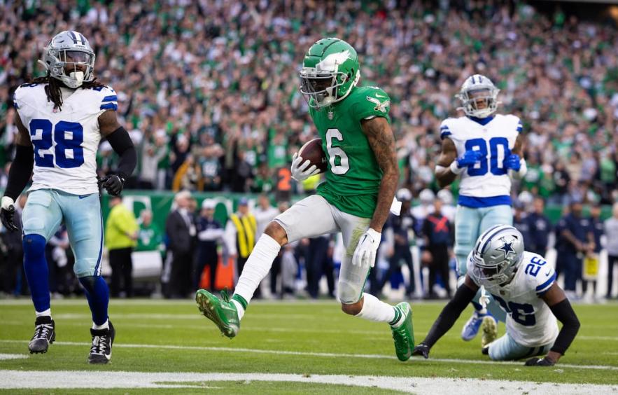 DeVonta Smith Remains the Ultimate Boom-or-Bust Wide Receiver
