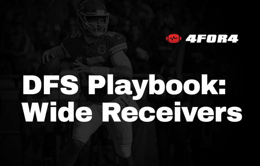 NFL DFS Playbook: Wide Receiver Strategy Guide