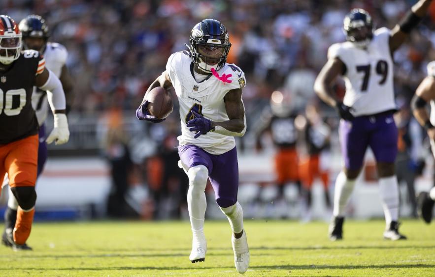 Zay Flowers, JK Dobbins, and More NFL DFS Contests with BN Fantasy for Monday Night Football