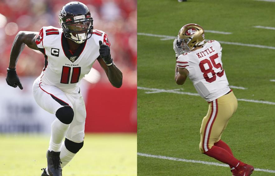 Fantasy Debate: Julio Jones vs George Kittle