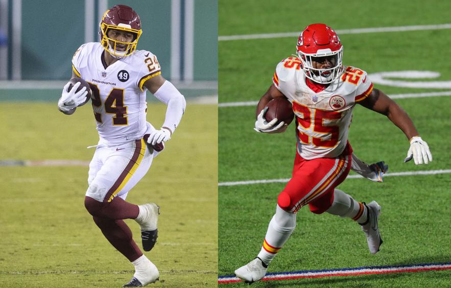 Fantasy Debate: Antonio Gibson vs. Clyde Edwards-Helaire