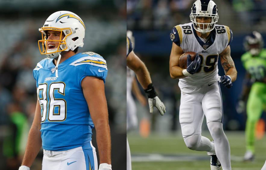 Fantasy Debate: Hunter Henry vs. Tyler Higbee