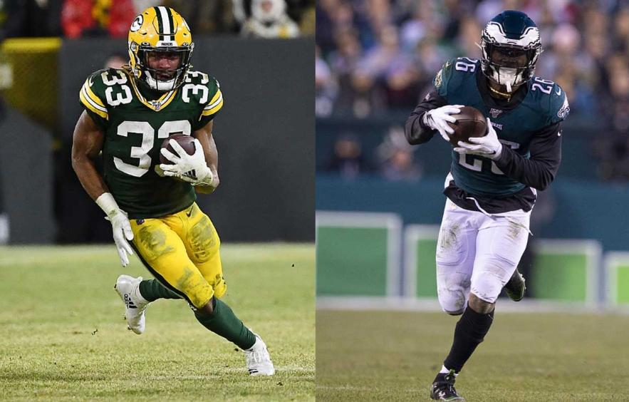 Fantasy Debate: Aaron Jones vs. Miles Sanders