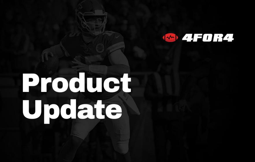 Welcome to the Next Era of 4for4 Fantasy Football Welcome to the Next Era of 4for4 Fantasy Football