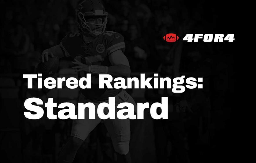 Tiered Rankings for Standard Leagues