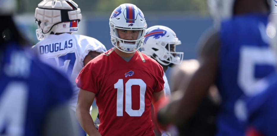 mitch trubisky training camp