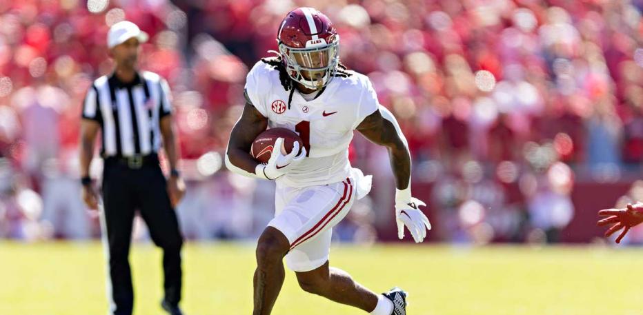 jahmyr gibbs carry alabama