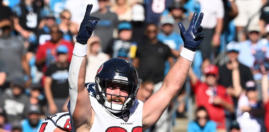 Dalton Schultz touchdown sign 