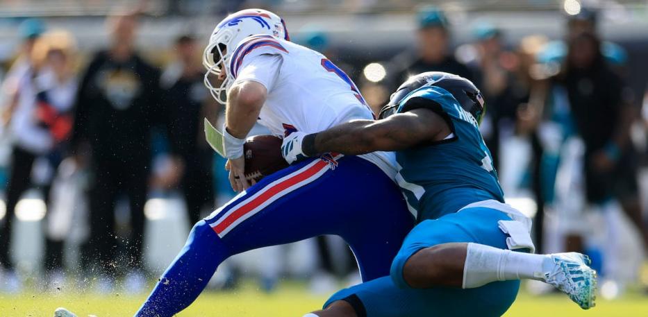 John Hines-Allen sacking Josh Allen