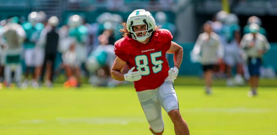 greg dulcich training camp