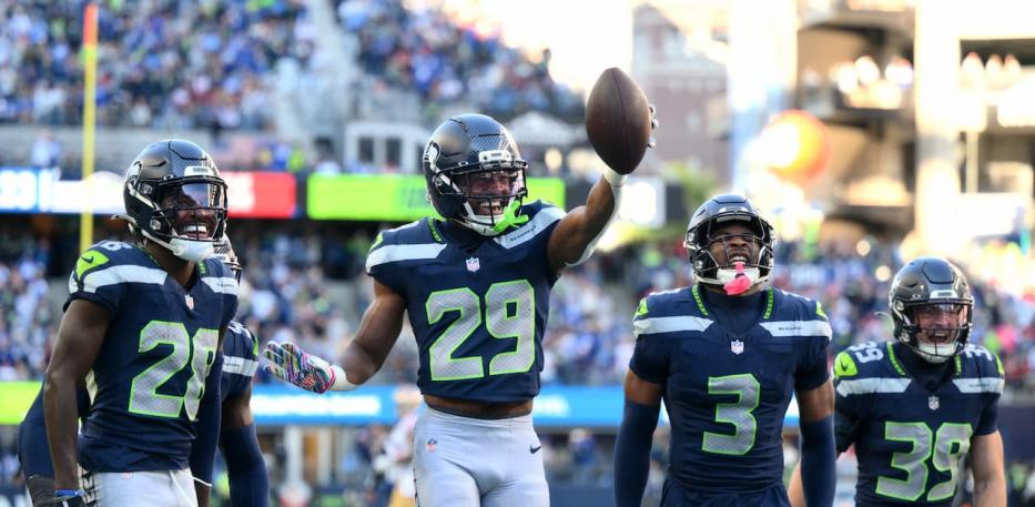 seahawks secondary celebration
