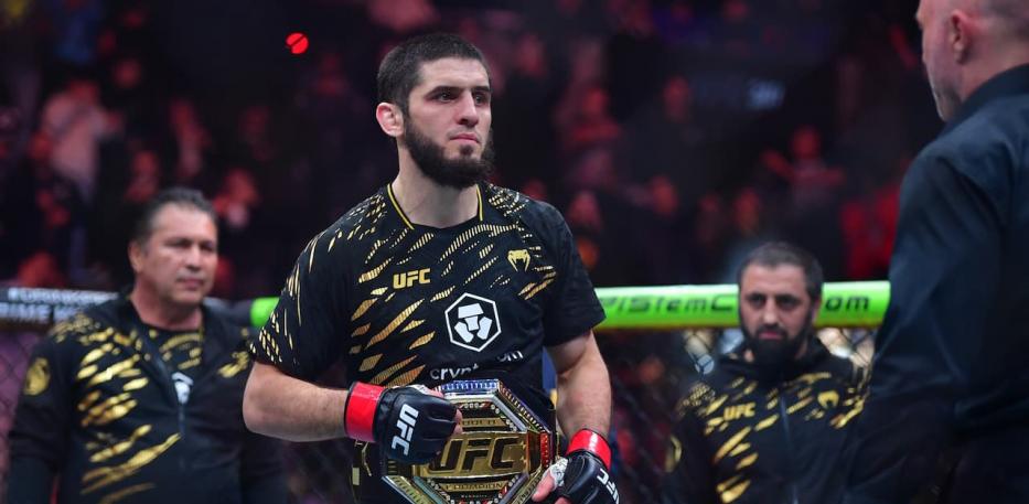 islam makhachev belt