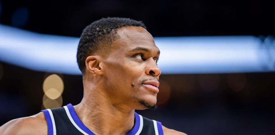 russell westbrook smirk