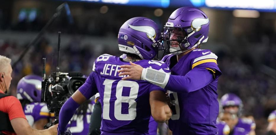 justin jefferson celebration