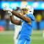 Tre' Harris finger guns