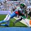 Kenyan Sadiq end zone