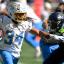 keaton mitchell stiff arm