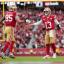 george kittle brock purdy celebrate