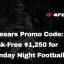 Caesars Sportsbook Promo Code: Risk-Free $1,250 Bet for Sunday Night Football Week 10