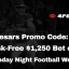 Caesars Sportsbook Promo Code: Risk-Free Bet Up to $1,250 for Sunday Night Football Week 8