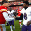 Patrick Mahomes and Lamar Jackson shake 