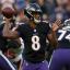 lamar jackson throwing