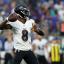 lamar jackson throwing