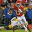 mecole hardman running with ball