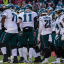 eagles huddle 