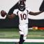 jerry jeudy all white arms out