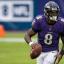 lamar jackson scrambling