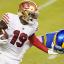 deebo samuel stiffarm la rams 