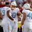 justin herbert and chargers offensive line guys