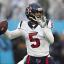 tyrod taylor throwing glove away