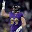 mark andrews all purple gold letters