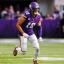 adam thielen running route purple jersey