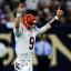 joe burrow hands up all white