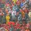 stadium fans in the rain 