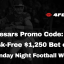 Caesars Sportsbook Promo Code: Risk-Free Bet Up to $1,250 for Monday Night Football Week 8