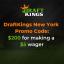 Bet $5 to win $200 with the Draftkings New York Promo Code