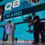 cam ward podium