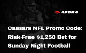 Caesars NFL Sportsbook Promo Code: Risk-Free $1,250 Bet for Sunday Night Football