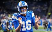Jared Goff clapping