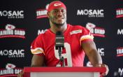 kenneth walker training camp podium