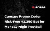 Caesars Sportsbook Promo Code: Risk-Free $1,250 Bet for Monday Night Football Week 10